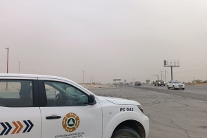 Emite CEPC alerta preventiva por fuertes vientos y probabilidad de tolvaneras en pr&oacute;ximas horas