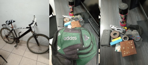 Asegura Polic&iacute;a Municipal objetos abandonados