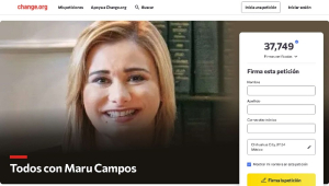 Registran m&aacute;s de 37 mil firmas de apoyo a Maru Campos