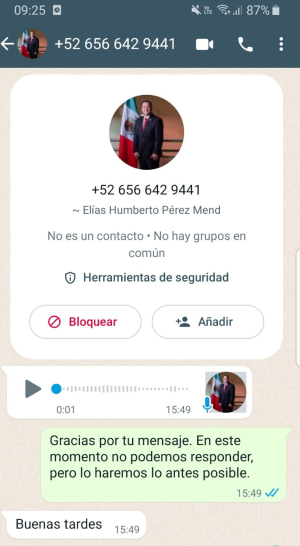 Intentan extorsiones con perfil falso del Edil Beto P&eacute;rez