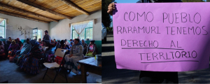 Raramuris exigen respeto a sus tierras