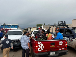 Brinda Fiscal&iacute;a Occidente apoyo a jornaleros que regresaban de Sinaloa