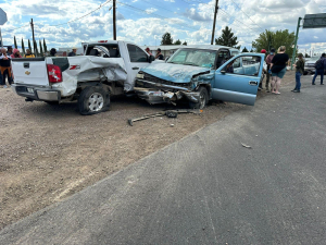 Resultan lesionados 11  trabajadores en accidente en el corredor comercial