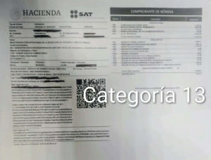 Exhiben empleados del SAT recibos de nomina y exigen ajuste salarial