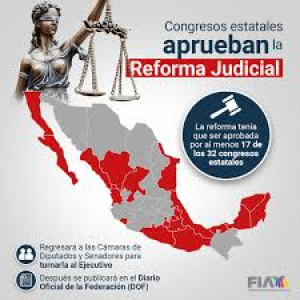 Nueve Congresos estatales aprobaron reforma a la supremac&iacute;a constitucional