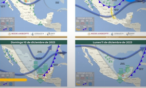 Se mantendr&aacute; el clima frio este lunes por el frente numero 16