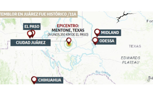 Temen mas replicas del sismo de ayer en Juarez