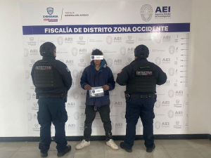Polic&iacute;a estatal detiene a sujeto con cristal en la Tierra Nueva