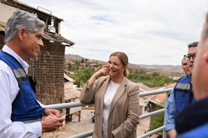 Supervisa Maru Campos planta potabilizadora en Parral