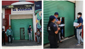 Clausuras expendios por irregularidades en varias partes del estado