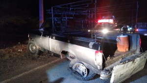 Se registra accidente en la carretera Chihuahua-Cuauht&eacute;moc