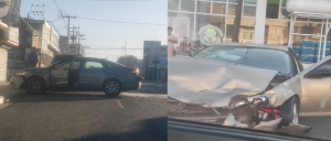 Encontronazo en la 18 y allende