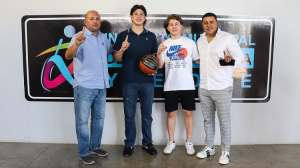 Los campeones nacionales CONADE 2023 en b&aacute;squetbol visitan el Instituto Municipal de Cultura F&iacute;sica y Deporte