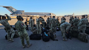 Llegan a Chihuahua 100 soldados de fuerzas especiales