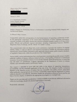 Plantea asesor de Texas revisi&oacute;n a funcionarios chihuahuenses