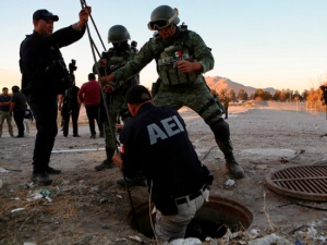 GN busca mas t&uacute;neles en Juarez