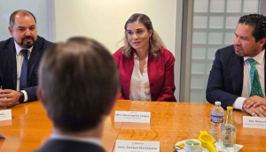 Informa Gobernadora  a E.U. acciones contra el gusano barrenador