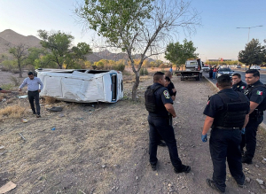 Accidente deja 8 lesionados en sacramento