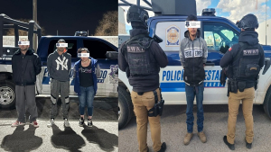 Detienen Polic&iacute;as del Estado a 4  narcomenudistas