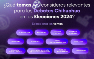 Anuncian fechas de los debates electorales 2024