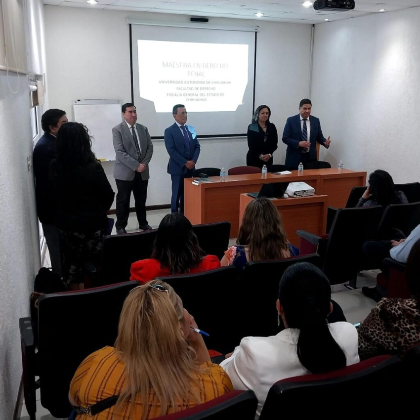 Agentes del Ministerio P&uacute;blico inician una Maestr&iacute;a en Derecho Penal