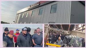Protestan trabajadores de menonitas por falta de utilidades