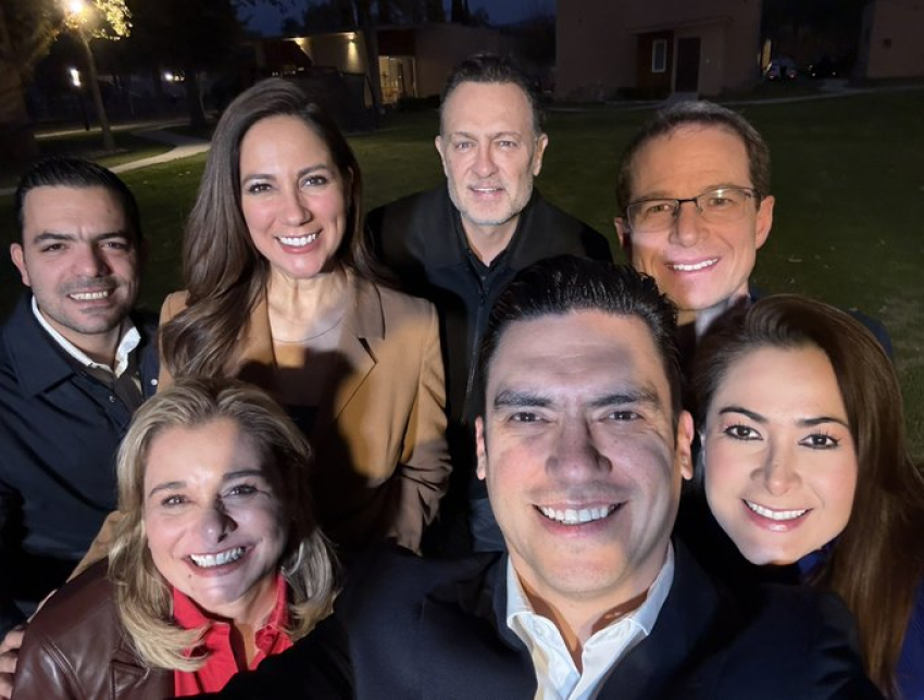 Se re&uacute;ne Maru Campos con dirigentes del PAN