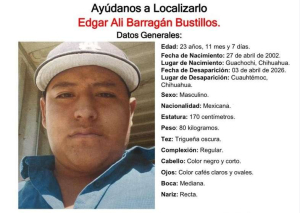 Buscan a Edgar Ali Barrag&aacute;n desapareci&oacute; de An&aacute;huac
