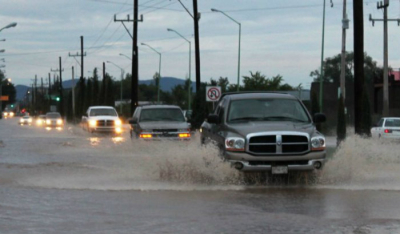 Cuauhtémoc amanece con lluvia y clima de 3 grados centígrados