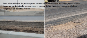Piden mejor calidad en pavimentaci&oacute;n en Chihuahua