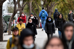 Ingresa el frente frio 34 con vientos y clima g&eacute;lido
