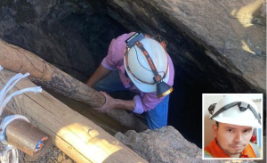 A tres d&iacute;as de que minero cayo en mina de Guzapares, a&uacute;n no lo encuentran