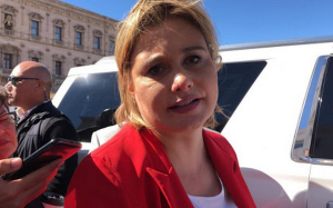 Sostiene Maru reuni&oacute;n de trabajo con Ernestina Godoy en Cdmx