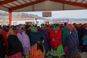 Garantiza Estado alimentaci&oacute;n de 340 familias en San Ignacio Arareco, en Bocoyna
