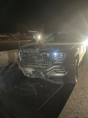 Choque m&uacute;ltiple en el Corredor Comercial deja tres lesionados