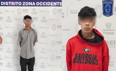 Detienen a dos narcomenudistas