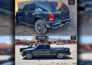 Recupera AEI Occidente dos veh&iacute;culos que ten&iacute;an reporte de robo