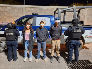 Caen tres j&oacute;venes narcomenudistas