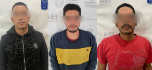 Detiene AEI Occidente a tres hombres por violencia familiar