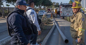 Aparatoso accidente en el corredor comercial, deja cuantiosos da&ntilde;os