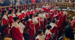 REALIZA CORO INFANTIL DE CUAUHT&Eacute;MOC, GIRA QUE CONCLUYE EN LA BAS&Iacute;LICA DE GUADALUPE