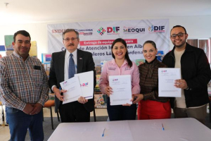Proporciona DIF Estatal equipo para alberge Infantil de Meoqui
