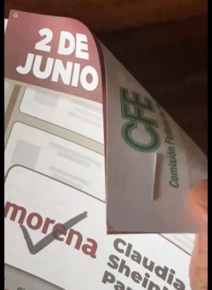 La CFE se disculpa por la propaganda pol&iacute;tica junto con los recibos de luz