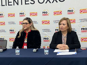Entrega Index apoyo a jardines de ni&ntilde;os por redondeo Oxxo