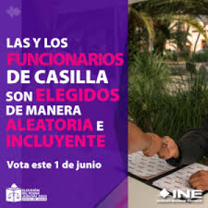 Nombra INE a funcionarios de casilla para las elecciones del Poder Judicial