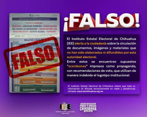 Desmiente IEE supuesta difusi&oacute;n de acordeones