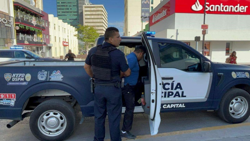 Detienen a guardia de Bancomer por intento de robo en su trabajo
