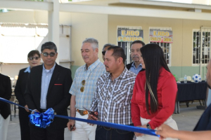 Inauguran domo en Secundaria T&eacute;cnica No. 81 durante su 29&deg; aniversario en An&aacute;huac