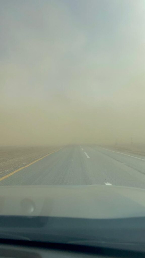 Piden prudencia en carreteras por fuertes vientos y tolvaneras