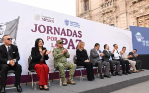 Convoca gobernadora construir un entorno de paz en la entidad